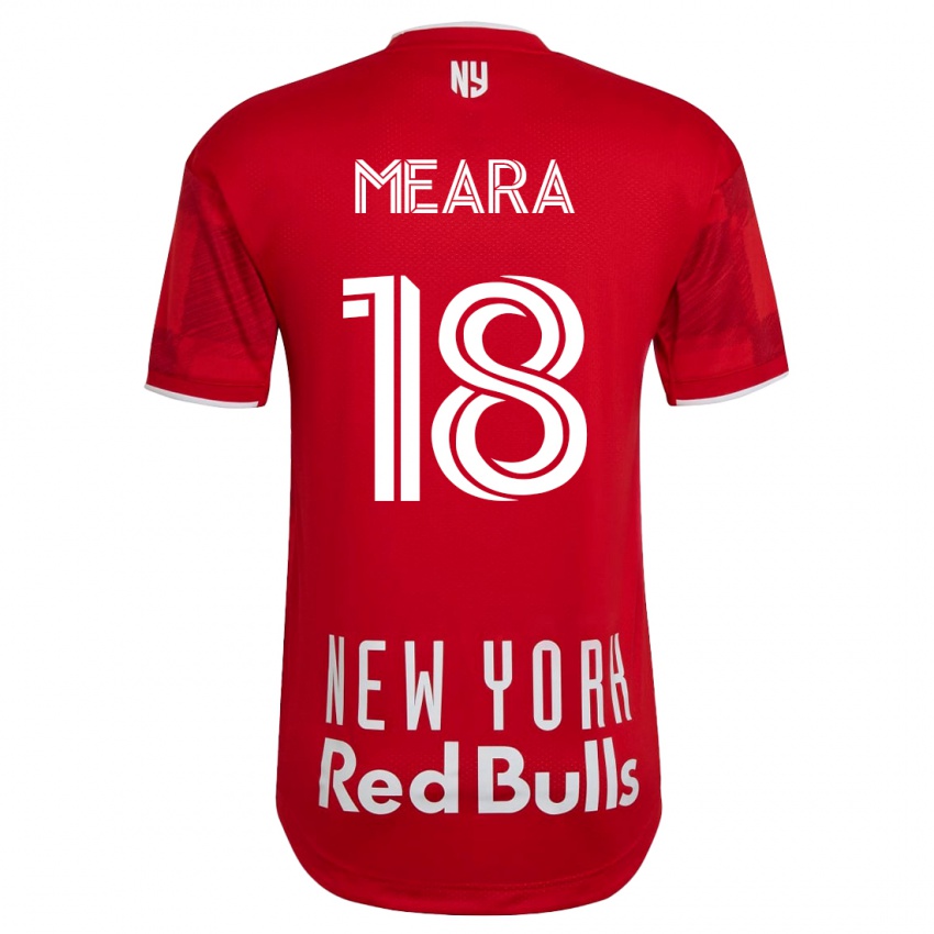 Dames Ryan Meara #18 Beige-Gouden Uitshirt Uittenue 2023/24 T-Shirt