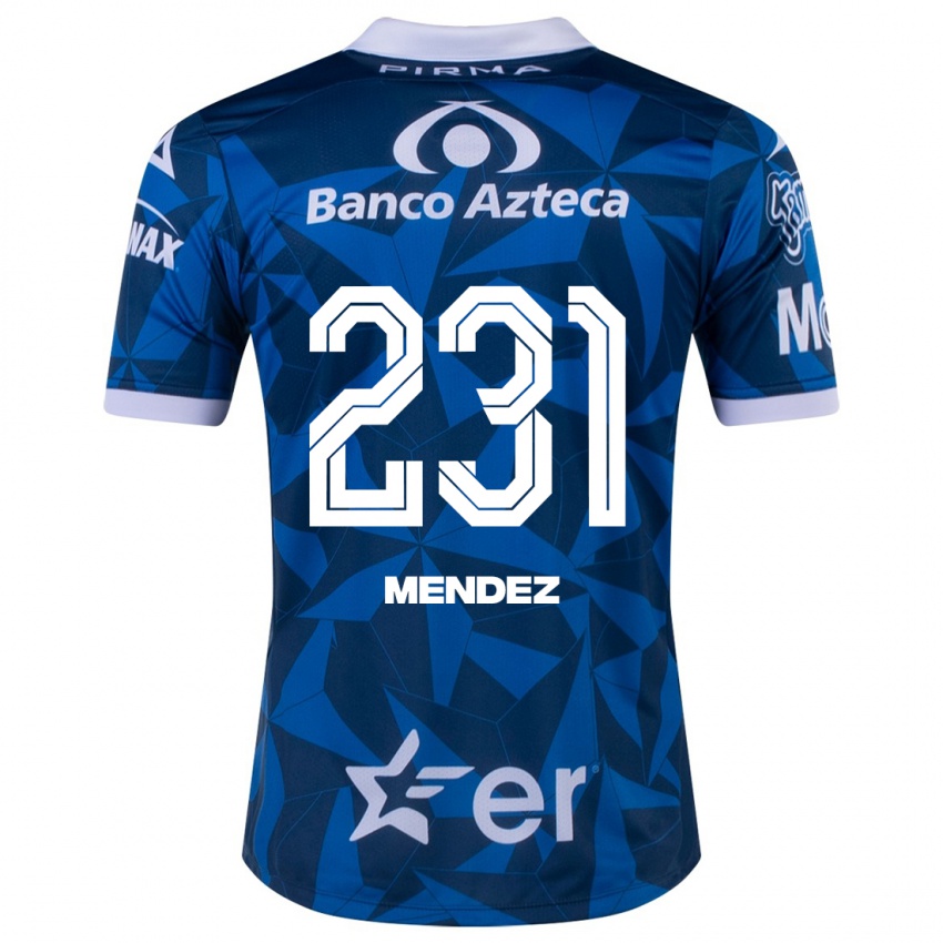 Dames Alejandro Méndez #231 Blauw Uitshirt Uittenue 2023/24 T-Shirt