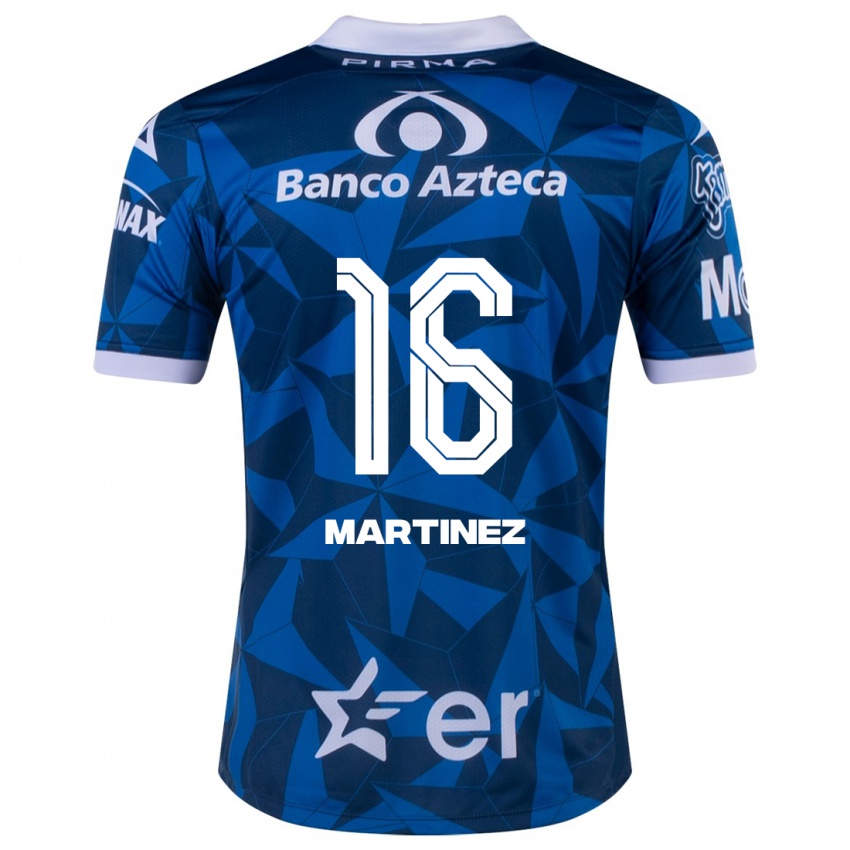 Dames Dulce Martínez #16 Blauw Uitshirt Uittenue 2023/24 T-Shirt
