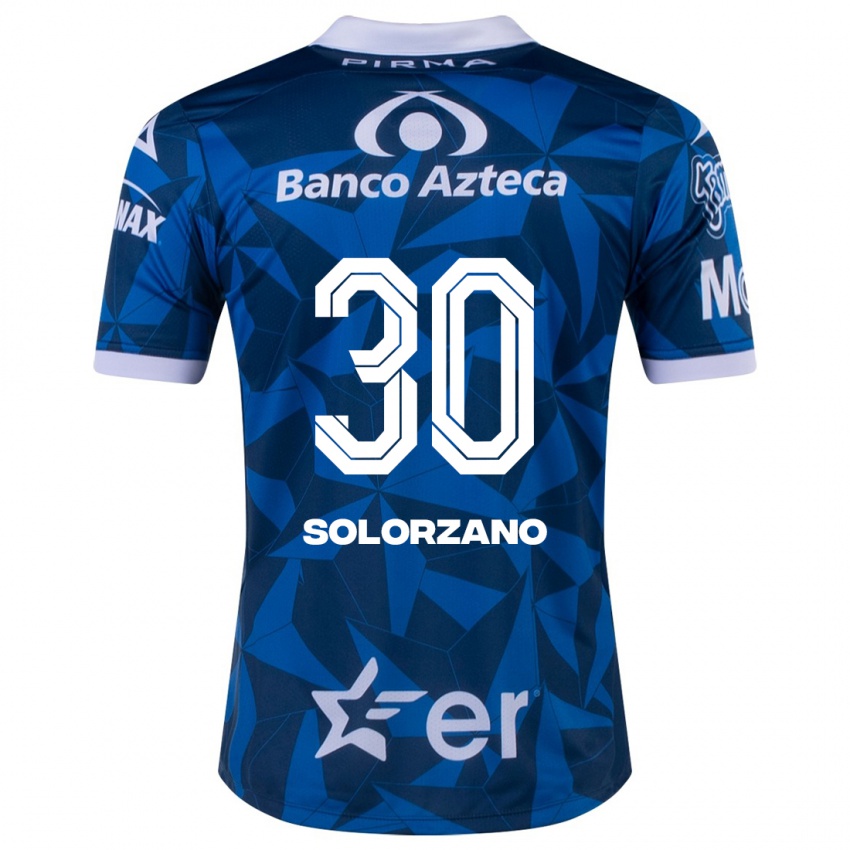 Dames Aisha Solórzano #30 Blauw Uitshirt Uittenue 2023/24 T-Shirt