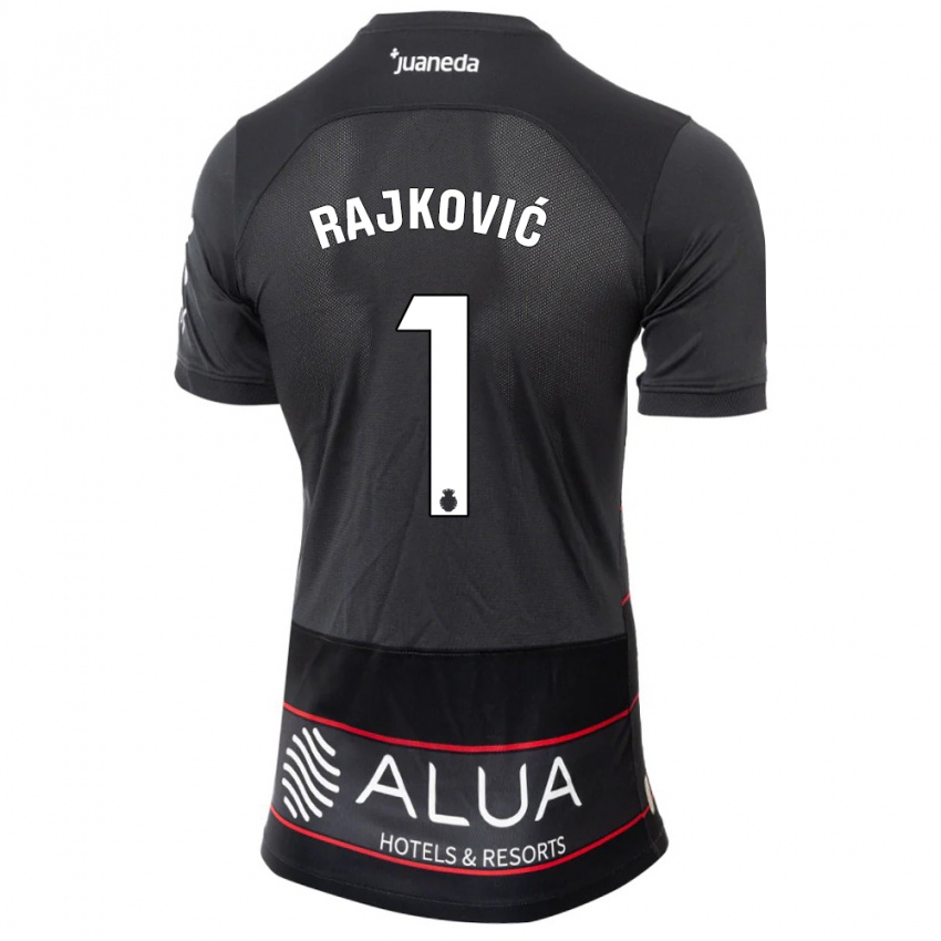 Dames Predrag Rajkovic #1 Zwart Uitshirt Uittenue 2023/24 T-Shirt