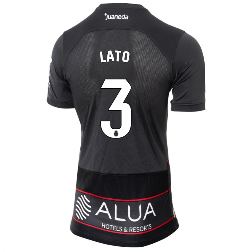 Dames Toni Lato #3 Zwart Uitshirt Uittenue 2023/24 T-Shirt