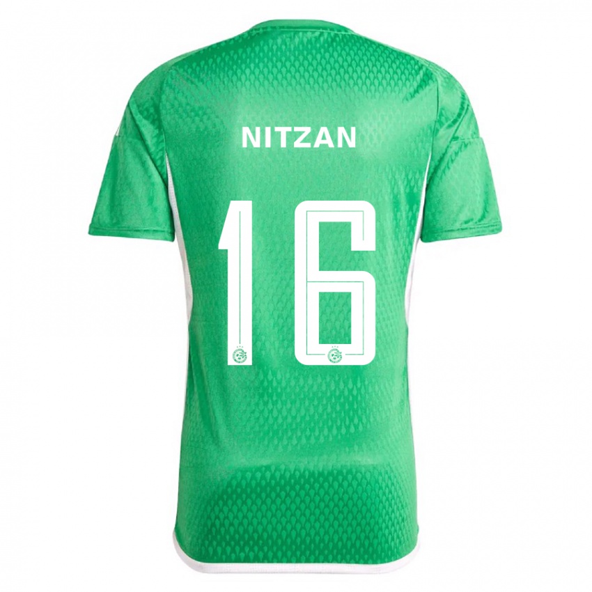 Kinderen Itamar Nitzan #16 Wit Blauw Thuisshirt Thuistenue 2023/24 T-Shirt