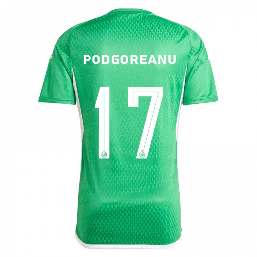 Kinderen Suf Podgoreanu #17 Wit Blauw Thuisshirt Thuistenue 2023/24 T-Shirt