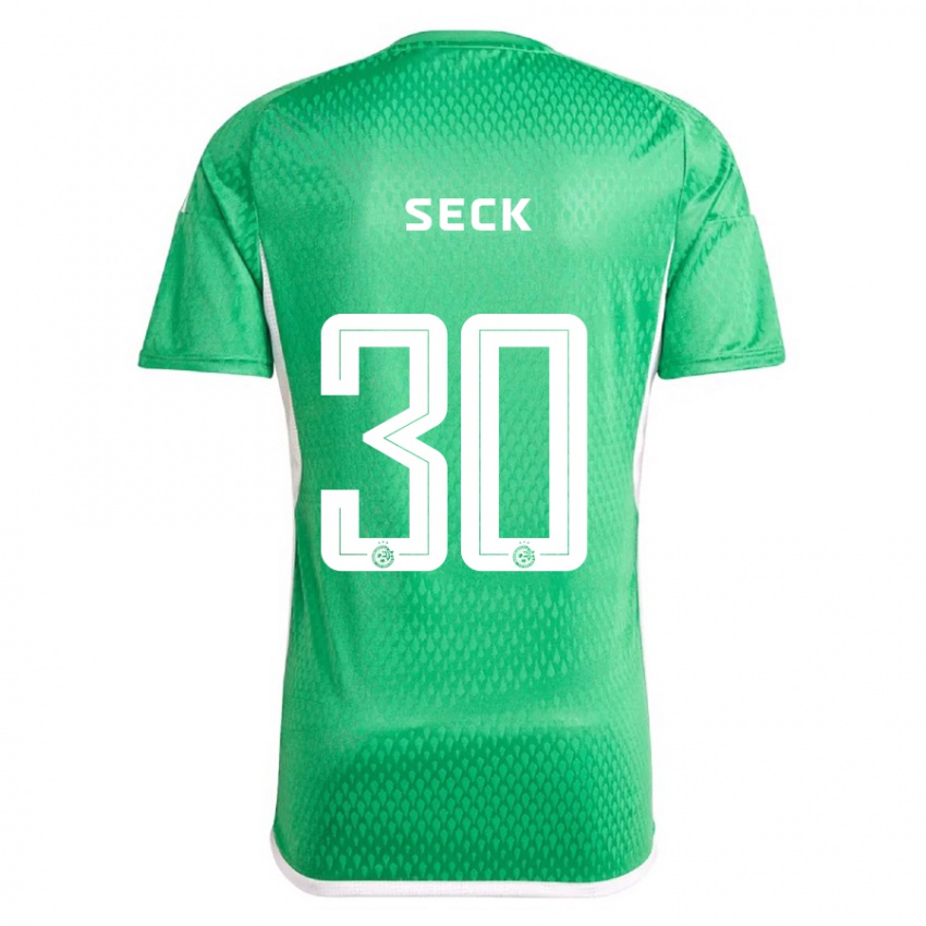 Kinderen Abdoulaye Seck #30 Wit Blauw Thuisshirt Thuistenue 2023/24 T-Shirt
