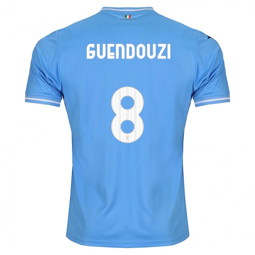 Kinderen Matteo Guendouzi #8 Blauw Thuisshirt Thuistenue 2023/24 T-Shirt