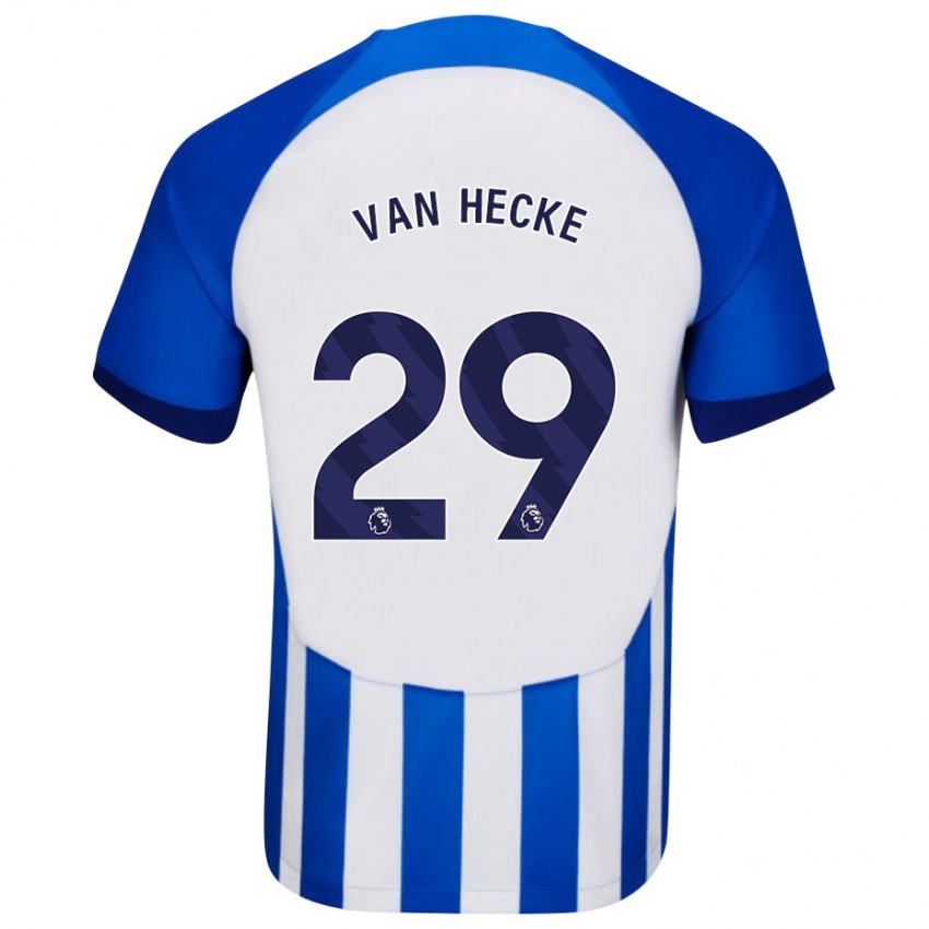 Kinderen Jan Paul Van Hecke #29 Blauw Thuisshirt Thuistenue 2023/24 T-Shirt