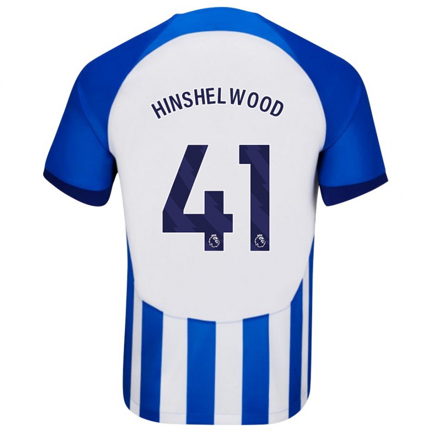 Kinderen Jack Hinshelwood #41 Blauw Thuisshirt Thuistenue 2023/24 T-Shirt