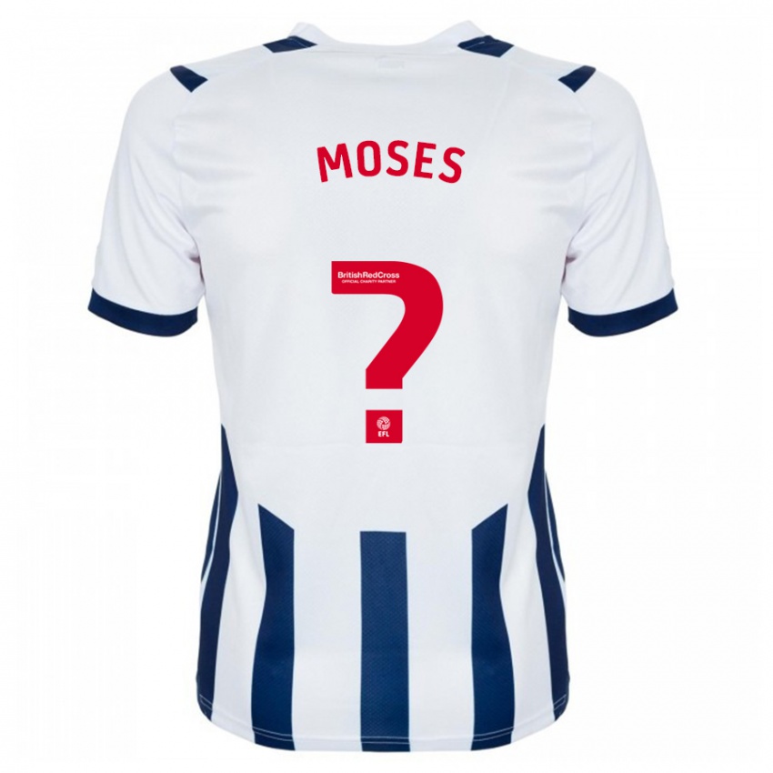 Kinderen Maxwell Moses #0 Wit Thuisshirt Thuistenue 2023/24 T-Shirt