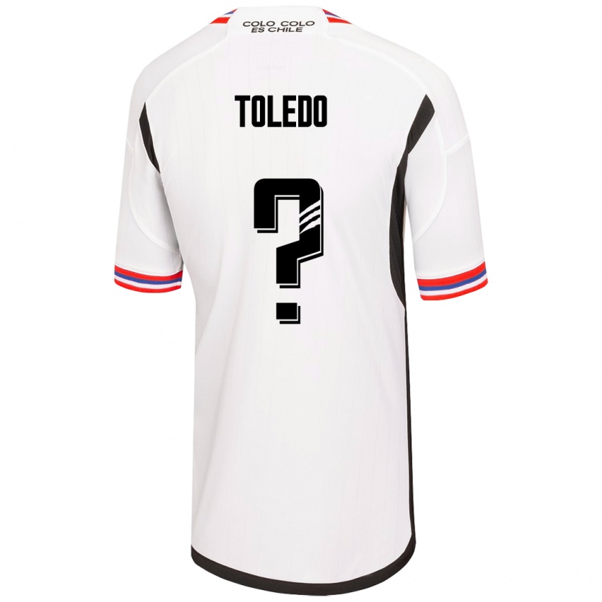 Kinderen Miguel Toledo #0 Wit Thuisshirt Thuistenue 2023/24 T-Shirt
