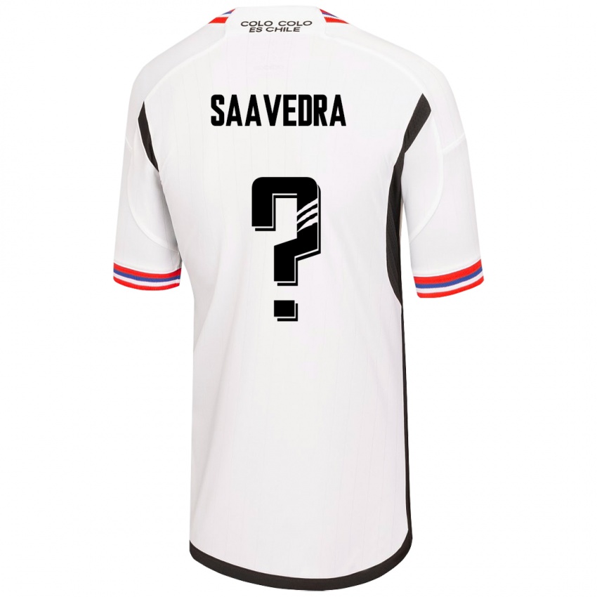 Kinderen Danilo Saavedra #0 Wit Thuisshirt Thuistenue 2023/24 T-Shirt