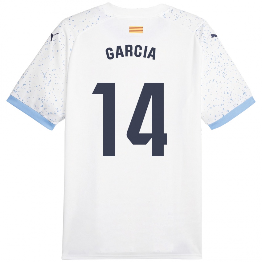 Kinderen Aleix García #14 Wit Uitshirt Uittenue 2023/24 T-Shirt