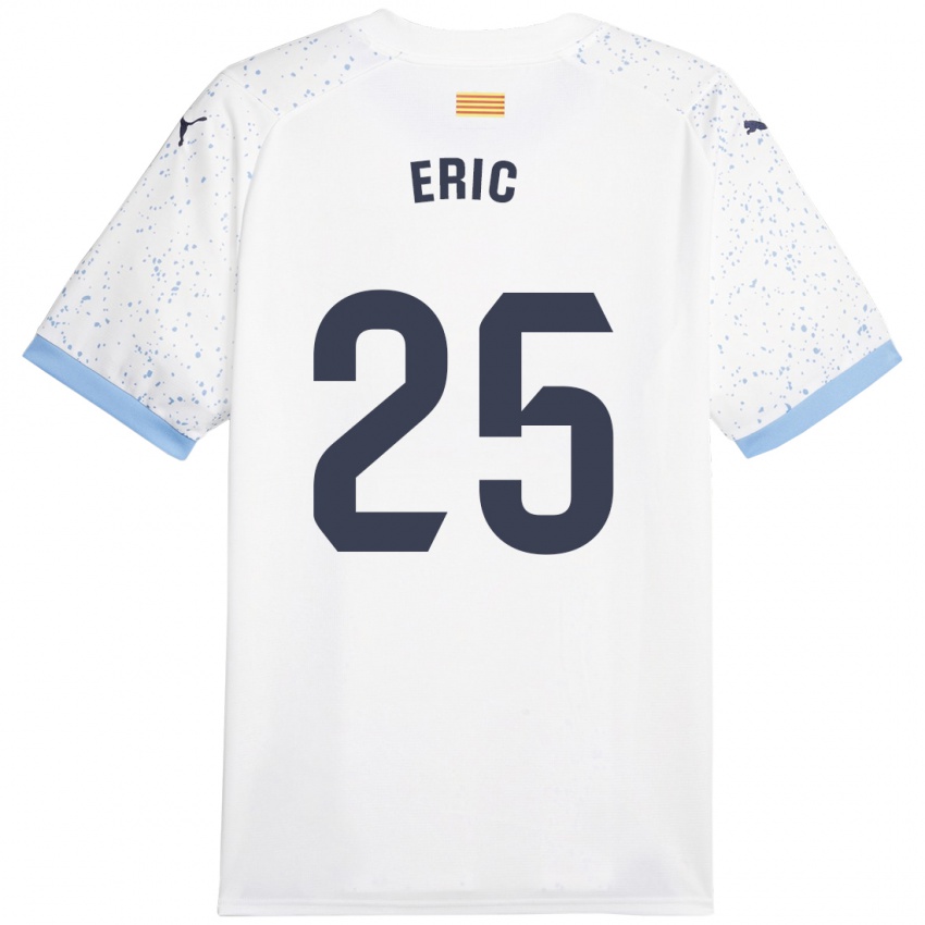 Kinderen Eric Garcia #25 Wit Uitshirt Uittenue 2023/24 T-Shirt