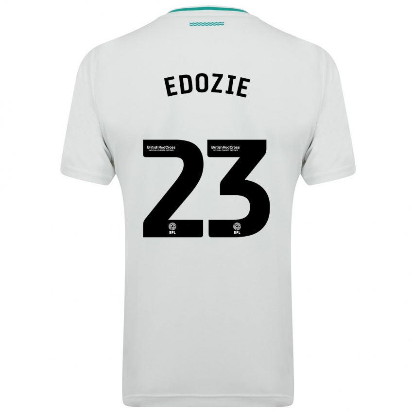 Kinderen Samuel Edozie #23 Wit Uitshirt Uittenue 2023/24 T-Shirt