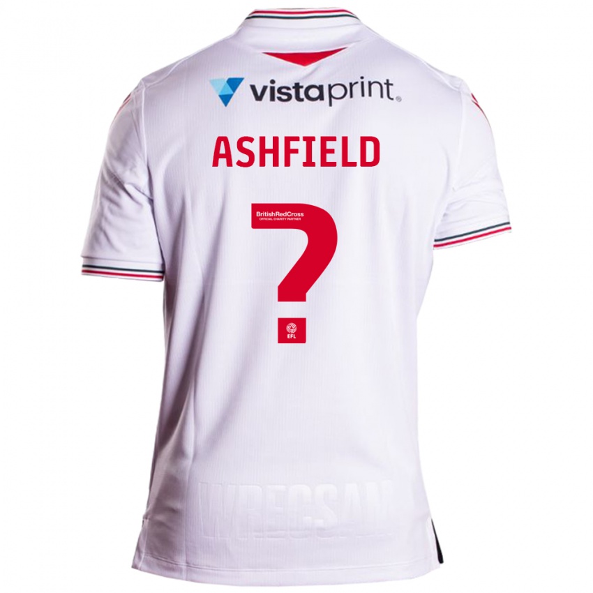 Kinderen Harry Ashfield #0 Wit Uitshirt Uittenue 2023/24 T-Shirt