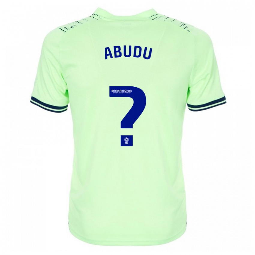 Kinderen Abdul Abudu #0 Marine Uitshirt Uittenue 2023/24 T-Shirt