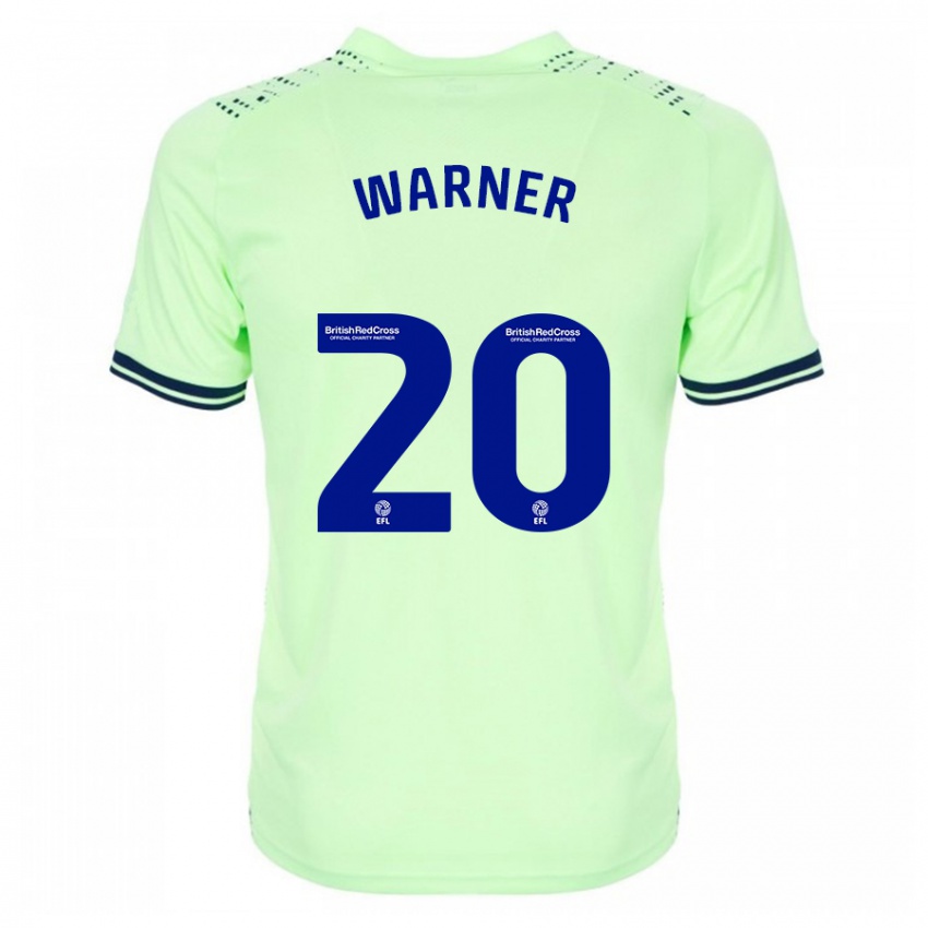 Kinderen Phoebe Warner #20 Marine Uitshirt Uittenue 2023/24 T-Shirt