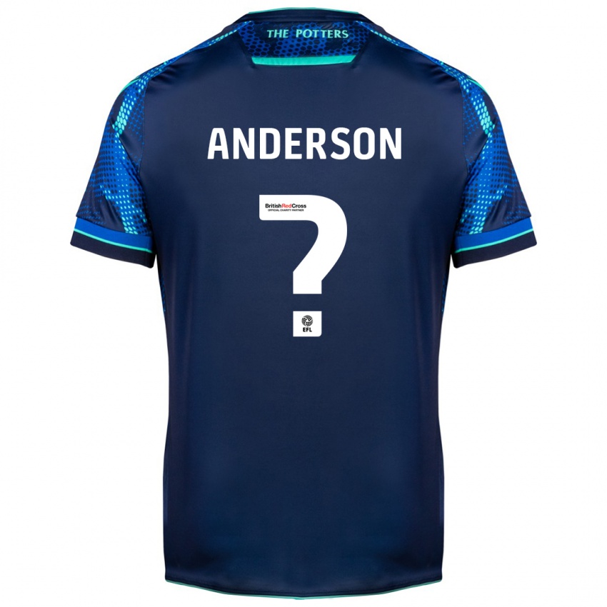 Kinderen Freddie Anderson #0 Marine Uitshirt Uittenue 2023/24 T-Shirt