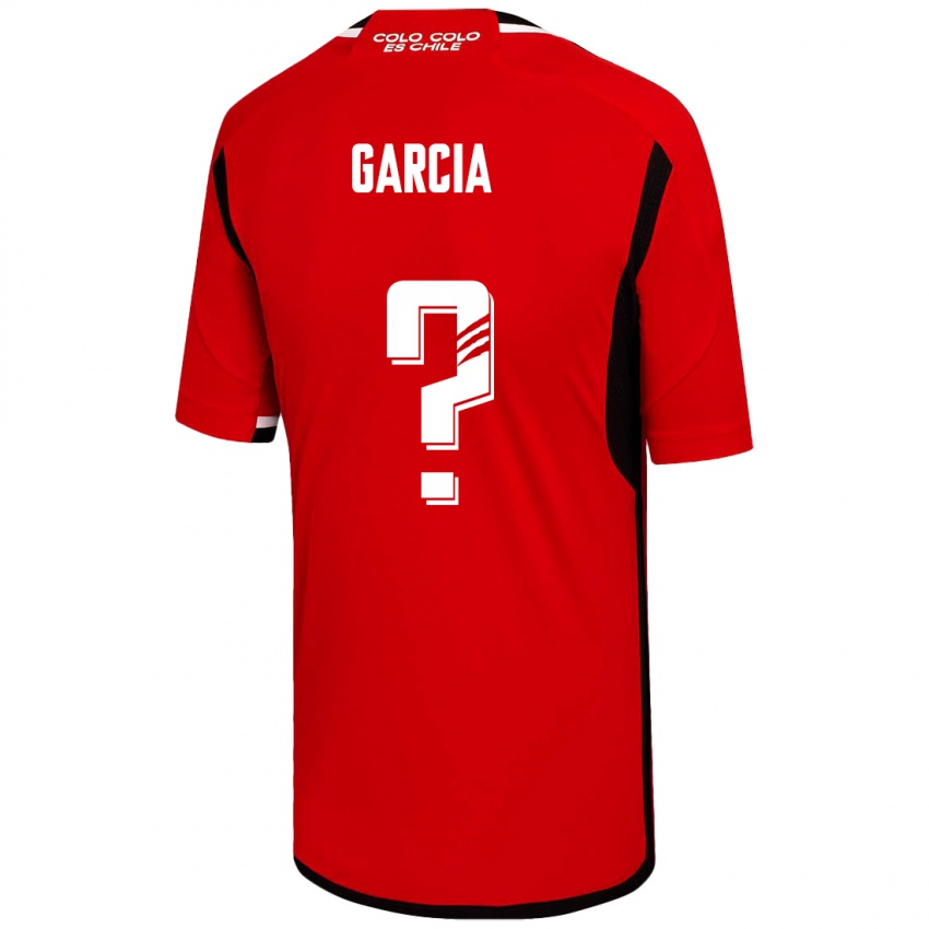 Kinderen Francisco García #0 Rood Uitshirt Uittenue 2023/24 T-Shirt