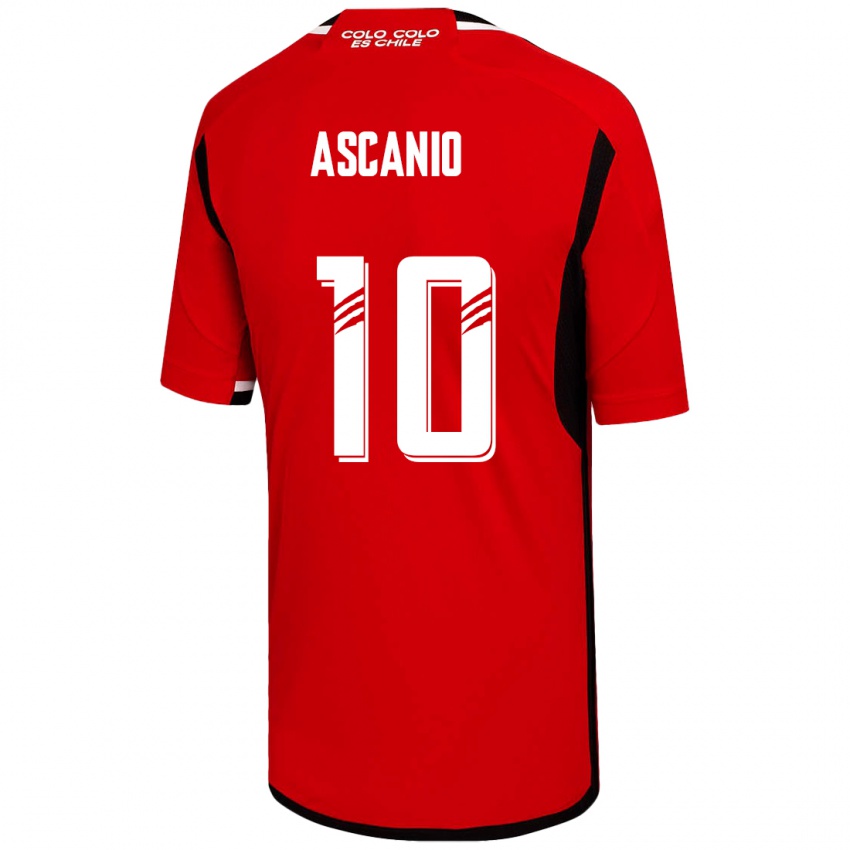 Kinderen Yusmery Ascanio #10 Rood Uitshirt Uittenue 2023/24 T-Shirt