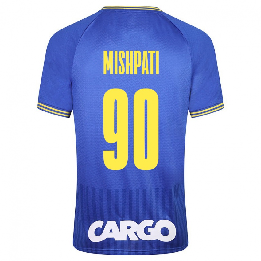 Kinderen Roi Mishpati #90 Blauw Uitshirt Uittenue 2023/24 T-Shirt