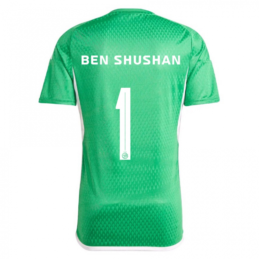 Heren Ori Ben Shushan #1 Wit Blauw Thuisshirt Thuistenue 2023/24 T-Shirt