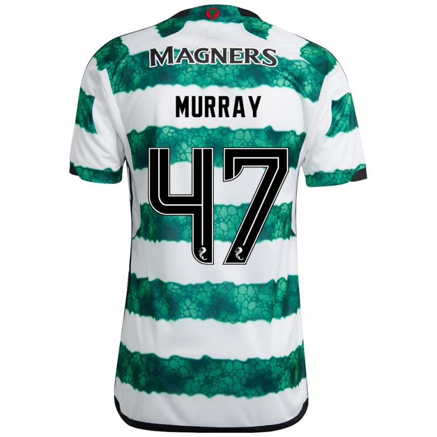 Heren Dane Murray #47 Groente Thuisshirt Thuistenue 2023/24 T-Shirt