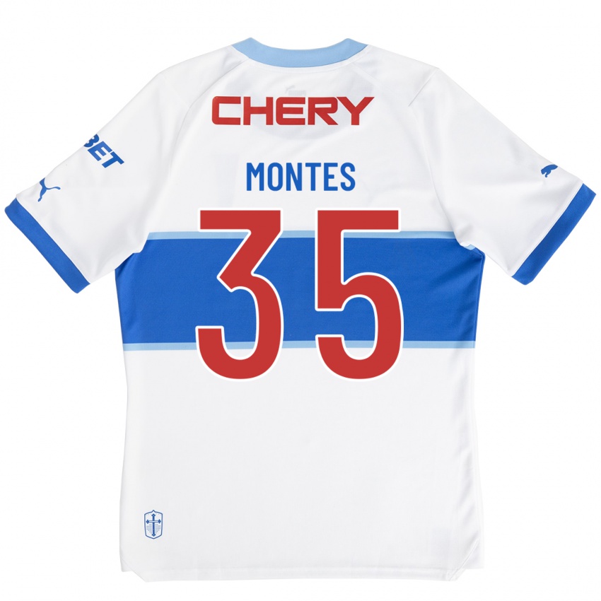 Heren Clemente Montes #35 Wit Thuisshirt Thuistenue 2023/24 T-Shirt