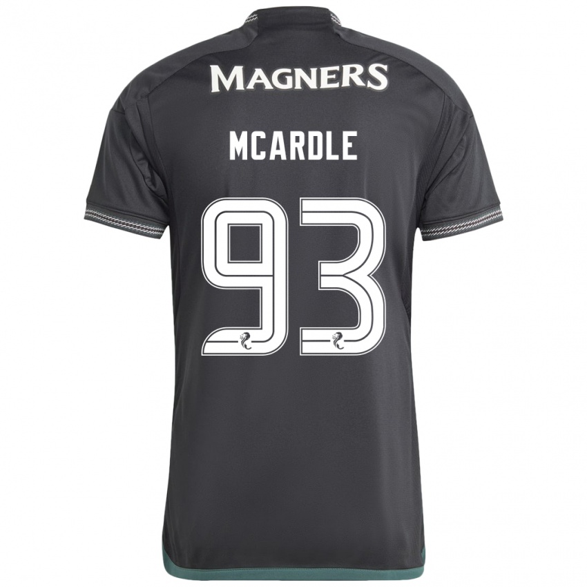 Heren Sean Mcardle #93 Zwart Uitshirt Uittenue 2023/24 T-Shirt