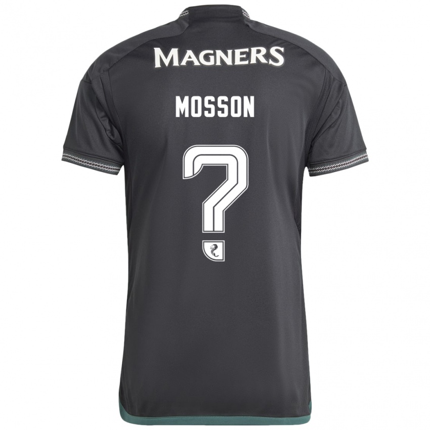 Heren Louis Mosson #0 Zwart Uitshirt Uittenue 2023/24 T-Shirt