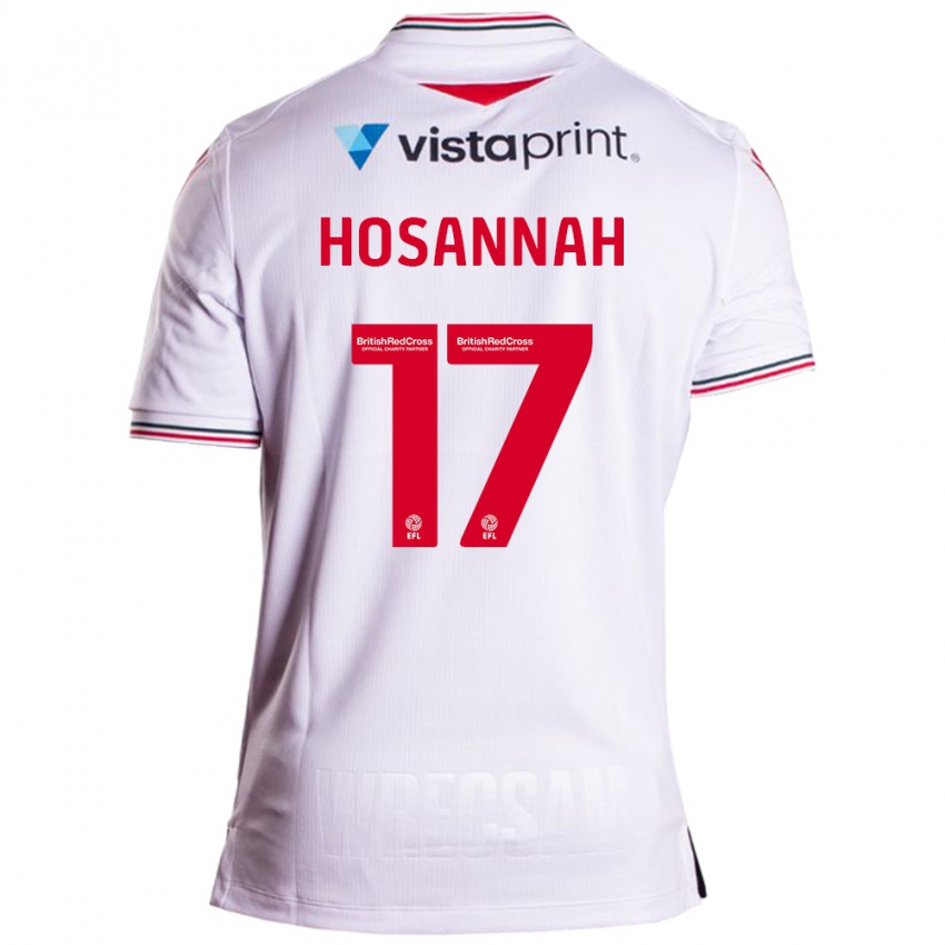Heren Bryce Hosannah #17 Wit Uitshirt Uittenue 2023/24 T-Shirt