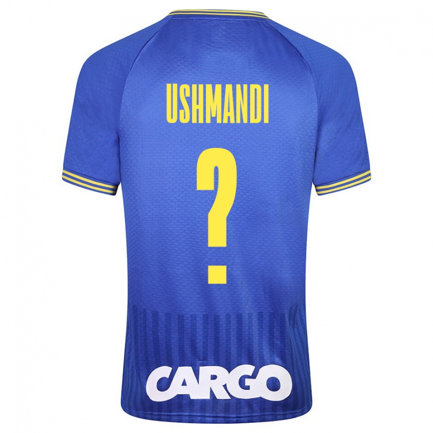 Heren Anar Ushmandi #0 Blauw Uitshirt Uittenue 2023/24 T-Shirt