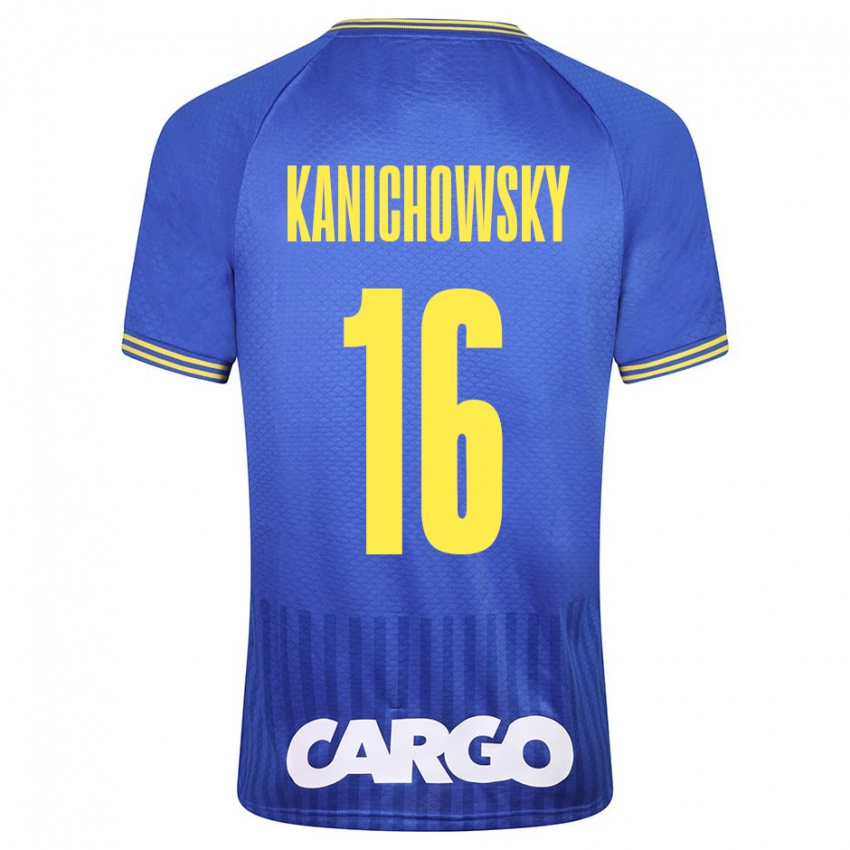 Heren Gabi Kanichowsky #16 Blauw Uitshirt Uittenue 2023/24 T-Shirt
