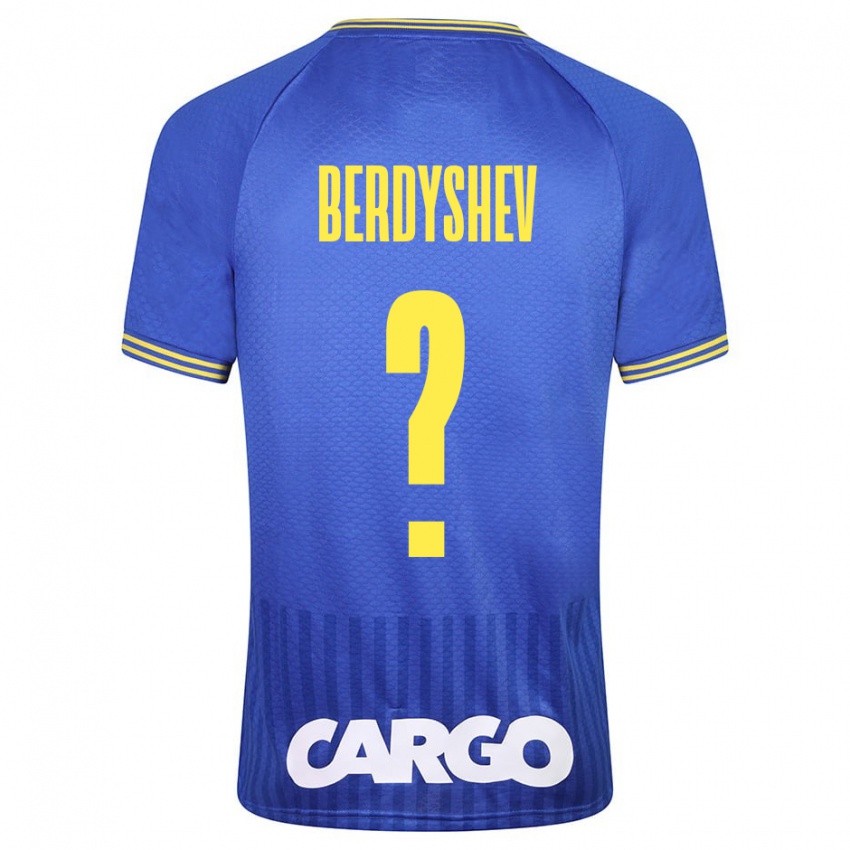 Heren Tikhon Berdyshev #0 Blauw Uitshirt Uittenue 2023/24 T-Shirt