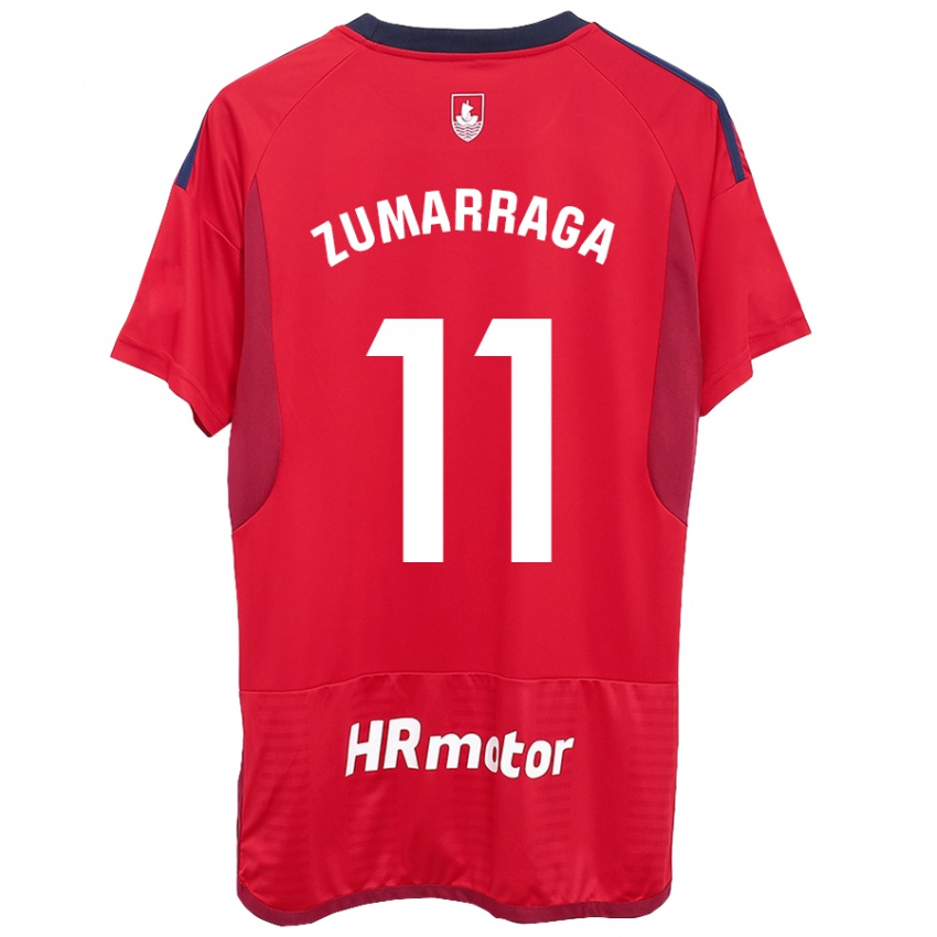Dames Aitana Zumárraga Garde #11 Rood Thuisshirt Thuistenue 2023/24 T-Shirt