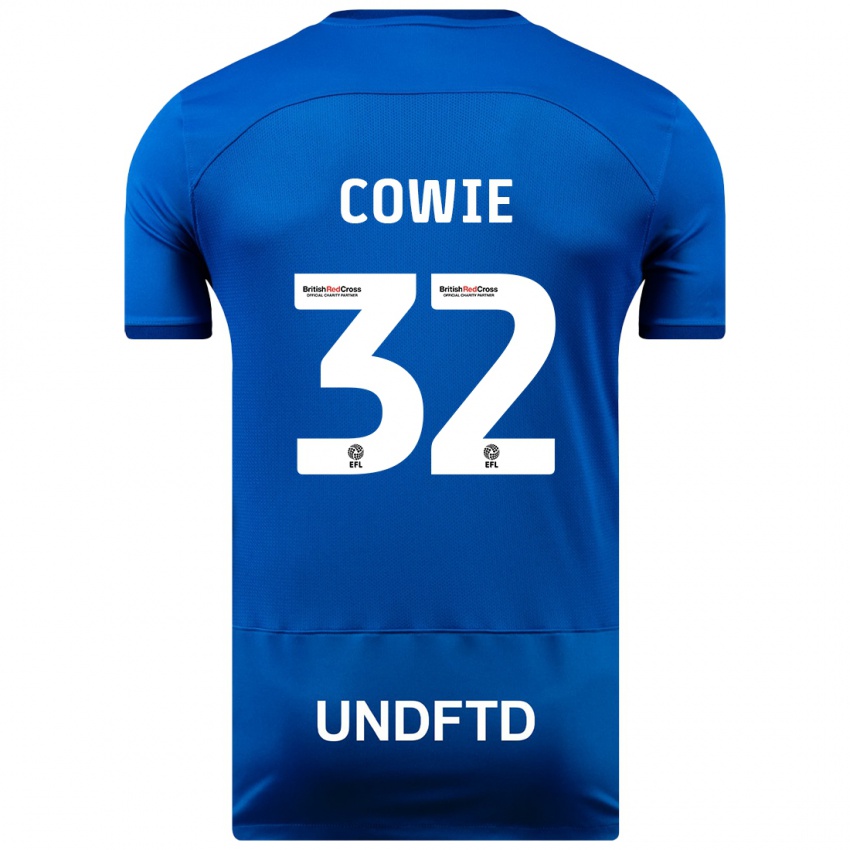 Dames Abbie Cowie #32 Blauw Thuisshirt Thuistenue 2023/24 T-Shirt