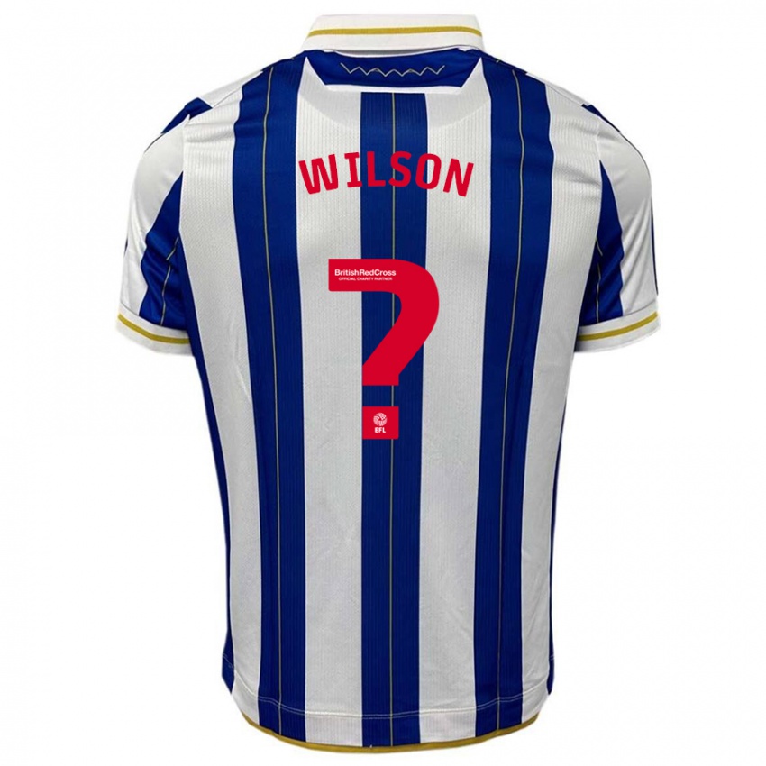 Dames Ryan Wilson #0 Blauw Wit Thuisshirt Thuistenue 2023/24 T-Shirt