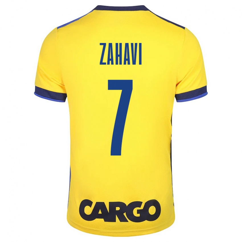 Dames Eran Zahavi #7 Geel Thuisshirt Thuistenue 2023/24 T-Shirt