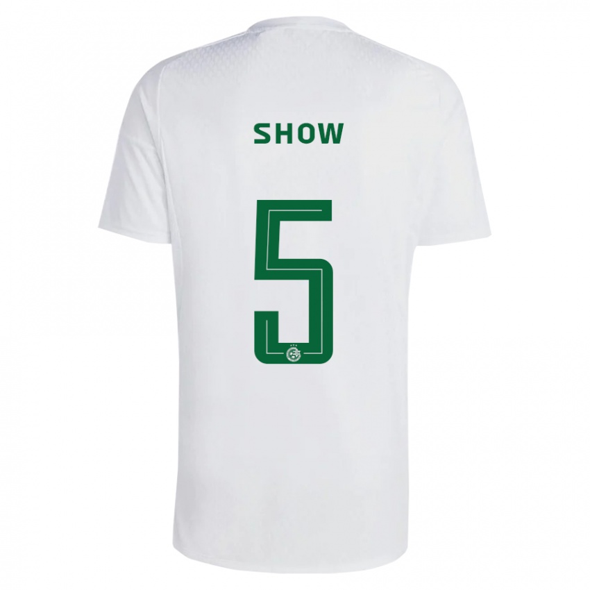 Dames Show #5 Groen Blauw Uitshirt Uittenue 2023/24 T-Shirt