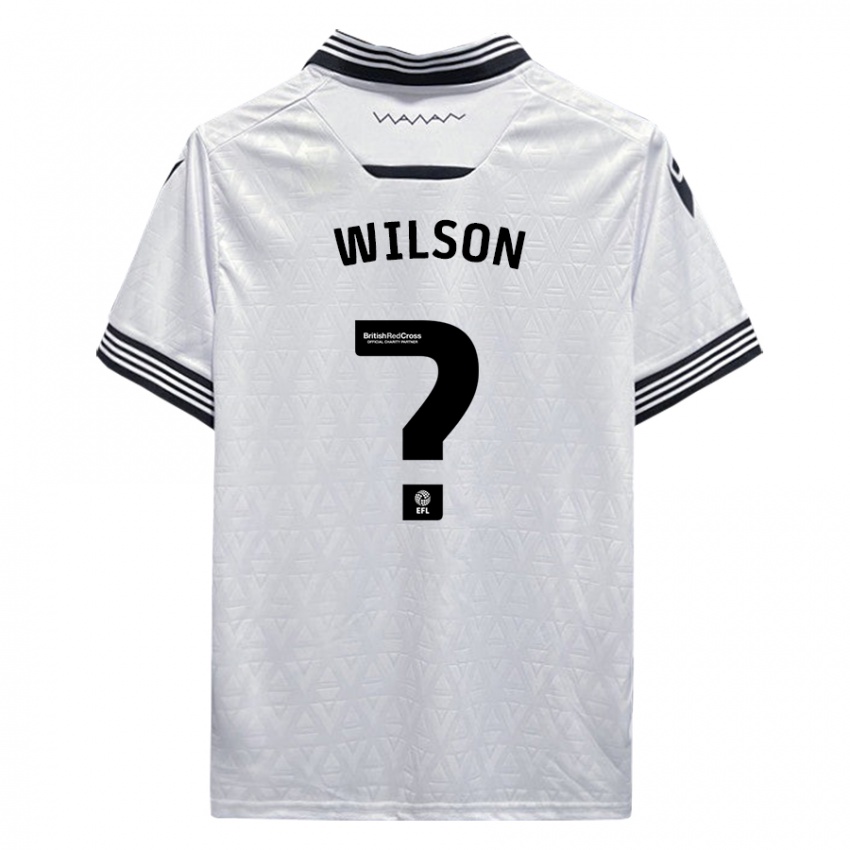 Dames Ryan Wilson #0 Wit Uitshirt Uittenue 2023/24 T-Shirt
