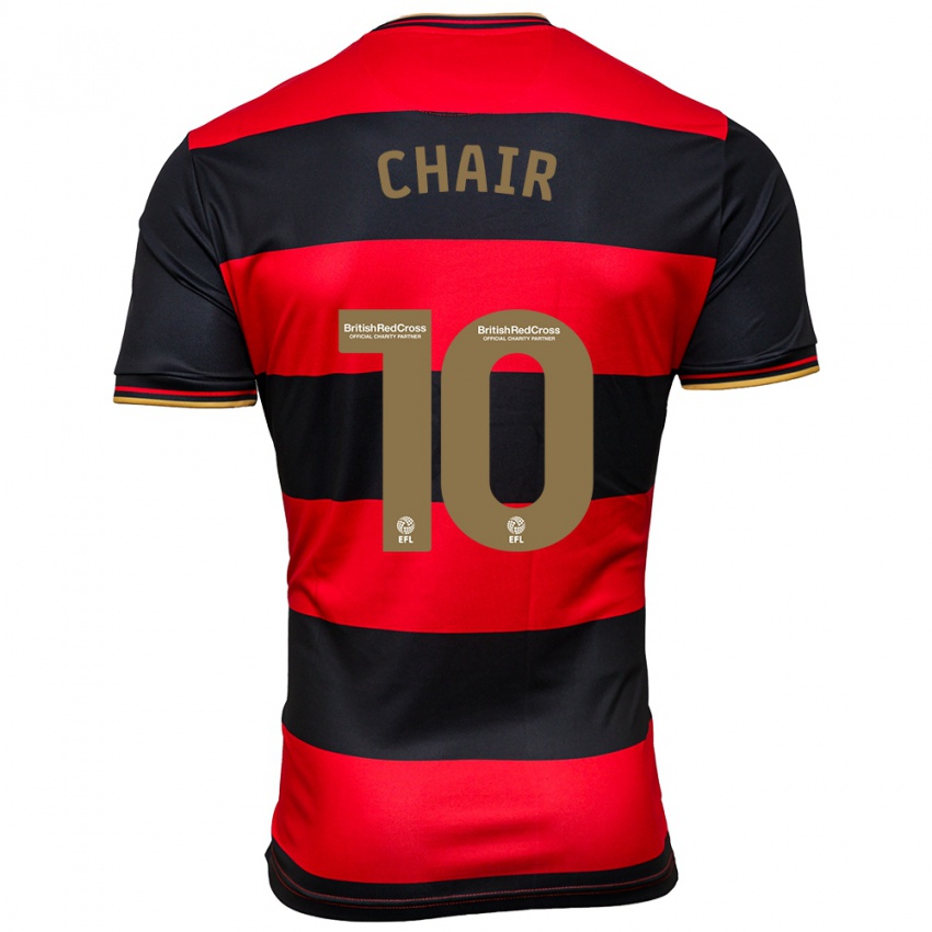 Dames Ilias Chair #10 Zwart Rood Uitshirt Uittenue 2023/24 T-Shirt