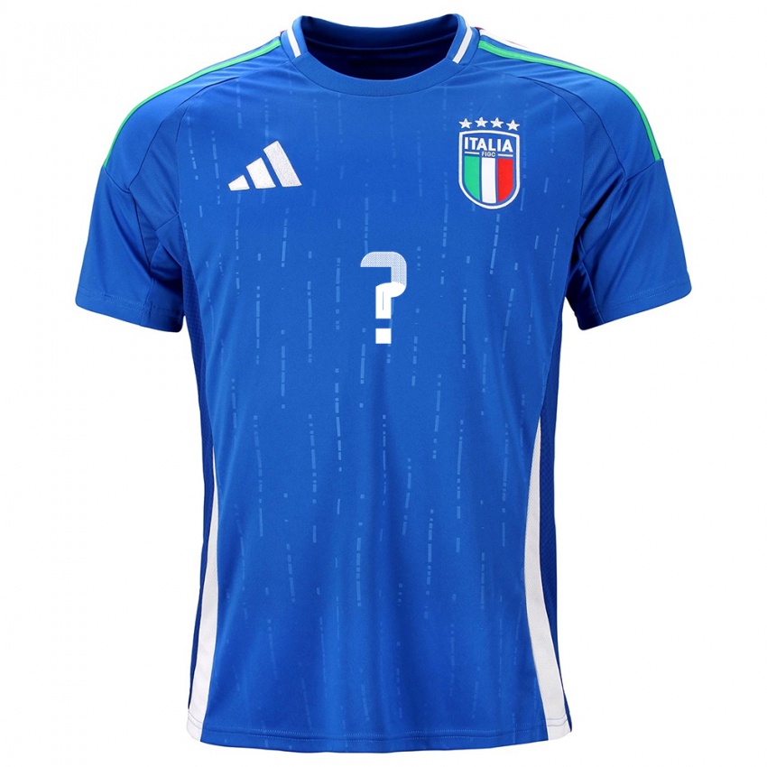 Kinderen Italië Edoardo Bove #0 Blauw Thuisshirt Thuistenue 24-26 T-Shirt