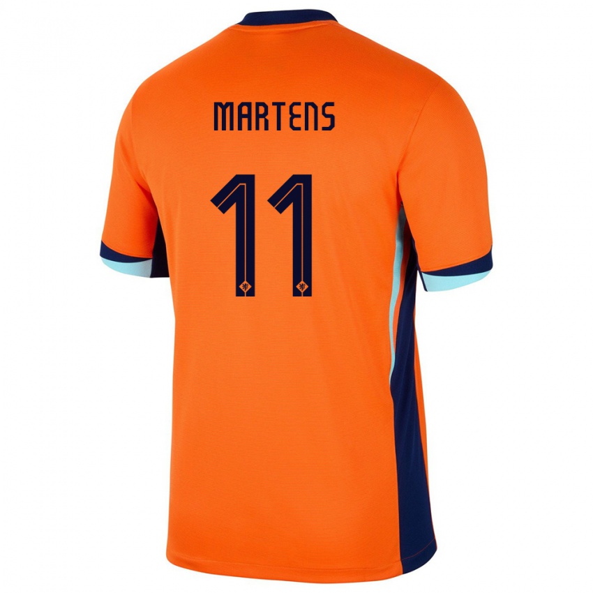 Heren Nederland Lieke Martens #11 Oranje Thuisshirt Thuistenue 24-26 T-Shirt