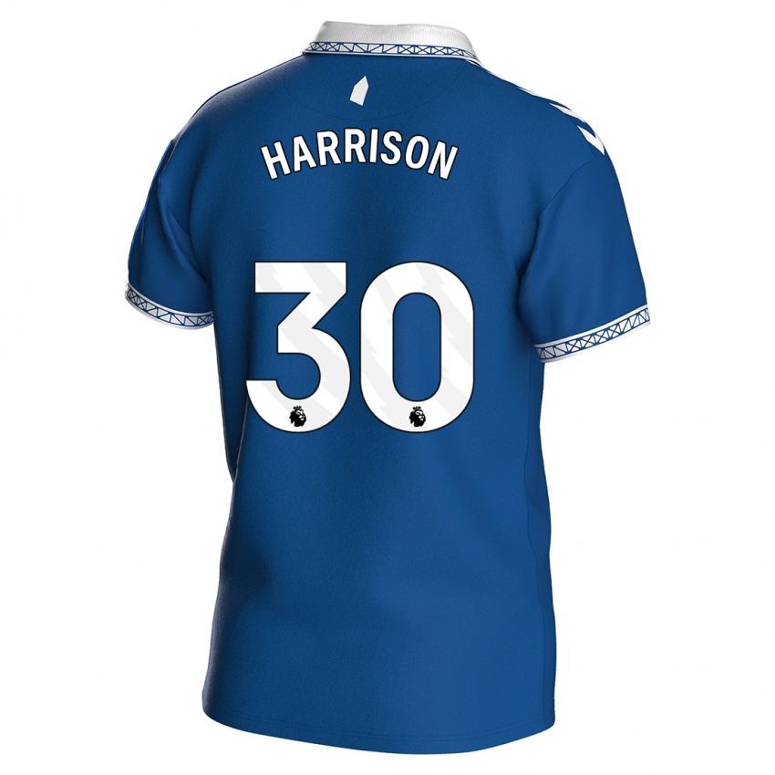 Kinderen Jack Harrison #30 Koningsblauw Thuisshirt Thuistenue 2023/24 T-Shirt