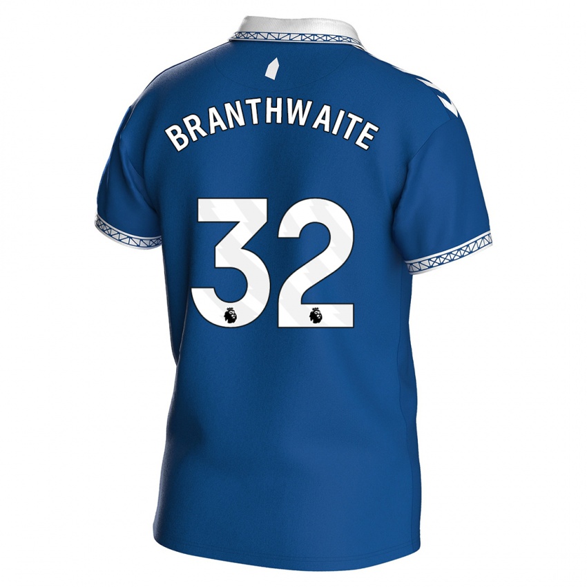 Kinderen Jarrad Branthwaite #32 Koningsblauw Thuisshirt Thuistenue 2023/24 T-Shirt