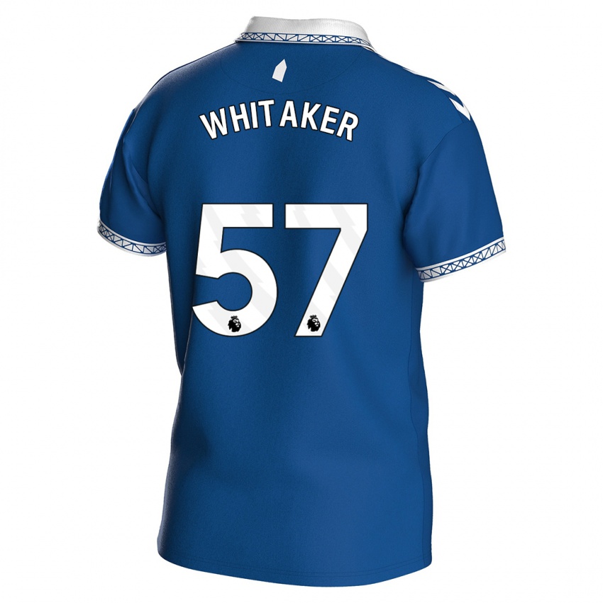 Kinderen Charlie Whitaker #57 Koningsblauw Thuisshirt Thuistenue 2023/24 T-Shirt