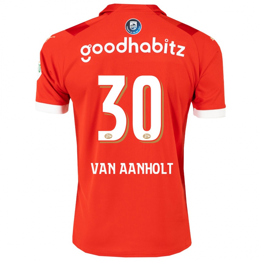 Kinderen Patrick Van Aanholt #30 Rood Thuisshirt Thuistenue 2023/24 T-Shirt