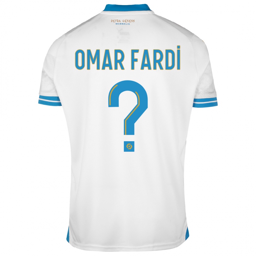 Kinderen El Omar Fardi #0 Wit Thuisshirt Thuistenue 2023/24 T-Shirt