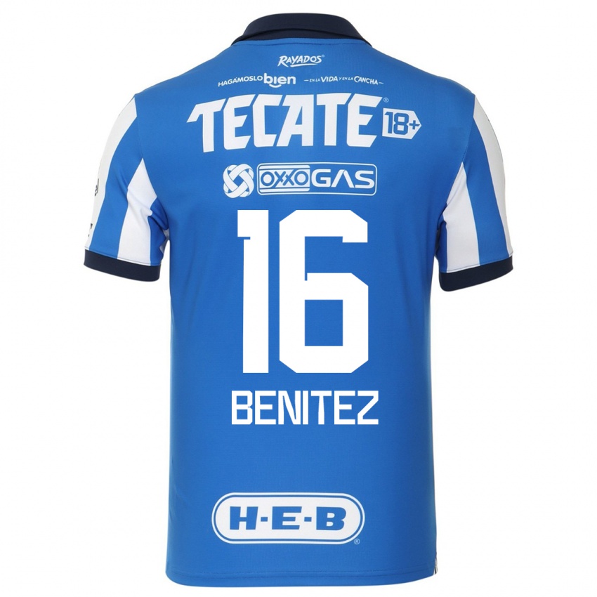 Kinderen Xanic Benitez #16 Blauw Wit Thuisshirt Thuistenue 2023/24 T-Shirt