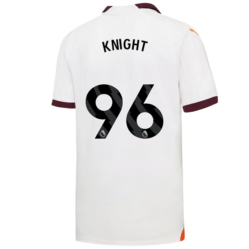 Kinderen Ben Knight #96 Wit Uitshirt Uittenue 2023/24 T-Shirt